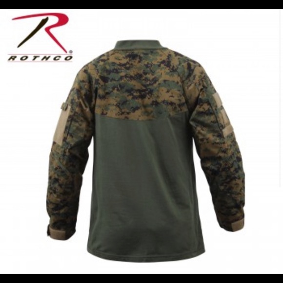 Long Sleeve Camouflage Shirt - Picture 5 of 14